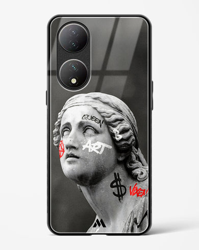 Graffiti Goddess Glass Case Phone Cover (Vivo)