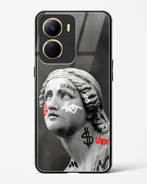 Graffiti Goddess Glass Case Phone Cover (Vivo)
