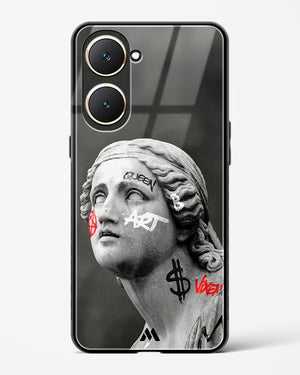 Graffiti Goddess Glass Case Phone Cover (Vivo)