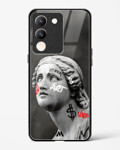 Graffiti Goddess Glass Case Phone Cover (Vivo)