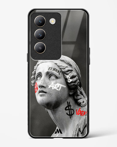 Graffiti Goddess Glass Case Phone Cover (Vivo)