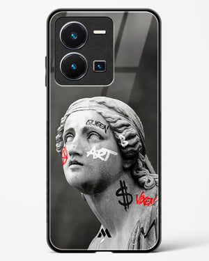 Graffiti Goddess Glass Case Phone Cover (Vivo)