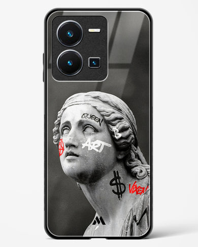 Graffiti Goddess Glass Case Phone Cover (Vivo)