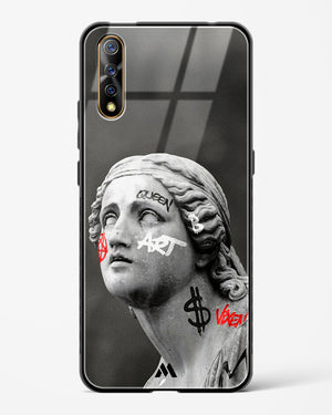 Graffiti Goddess Glass Case Phone Cover (Vivo)