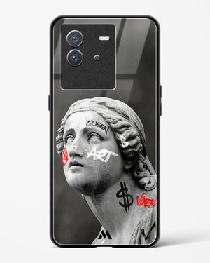 Graffiti Goddess Glass Case Phone Cover (Vivo)