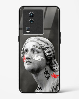 Graffiti Goddess Glass Case Phone Cover (Vivo)