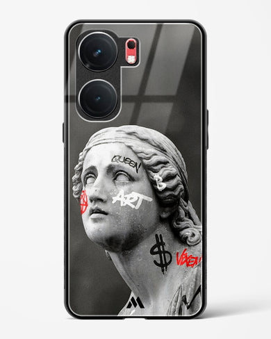 Graffiti Goddess Glass Case Phone Cover (Vivo)
