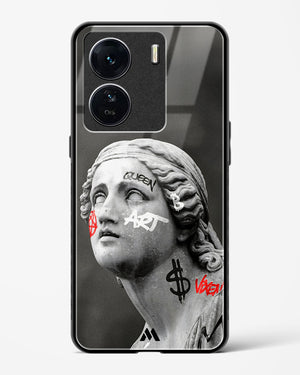 Graffiti Goddess Glass Case Phone Cover (Vivo)