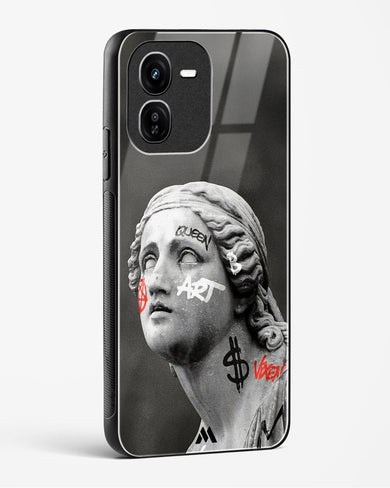 Graffiti Goddess Glass Case Phone Cover (Vivo)