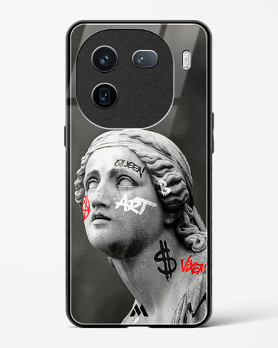 Graffiti Goddess Glass Case Phone Cover (Vivo)