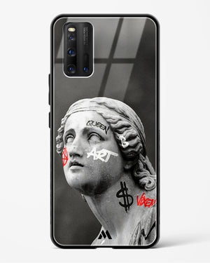 Graffiti Goddess Glass Case Phone Cover (Vivo)
