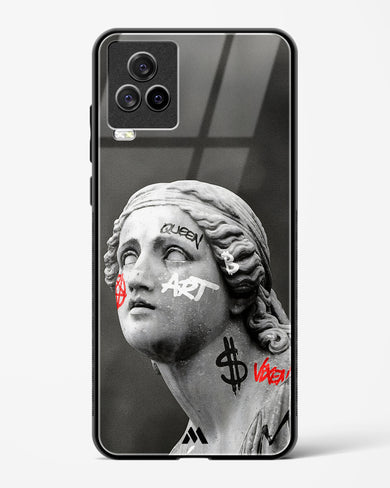 Graffiti Goddess Glass Case Phone Cover (Vivo)