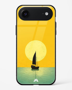 Golden Drift Glass Case Phone Cover (Apple)