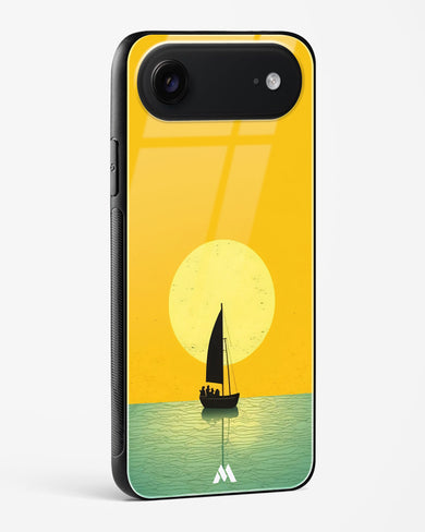 Golden Drift Glass Case Phone Cover (Apple)