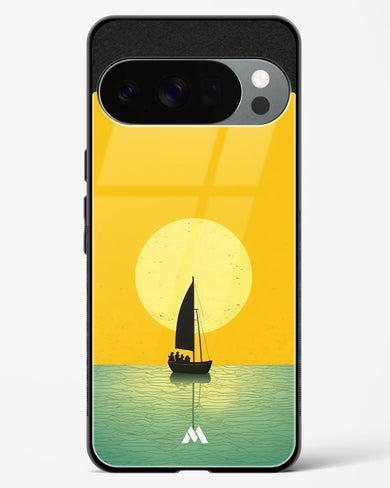 Golden Drift Glass Case Phone Cover (Google)