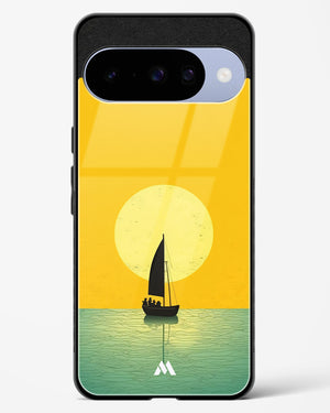 Golden Drift Glass Case Phone Cover (Google)