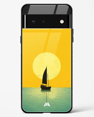 Golden Drift Glass Case Phone Cover (Google)