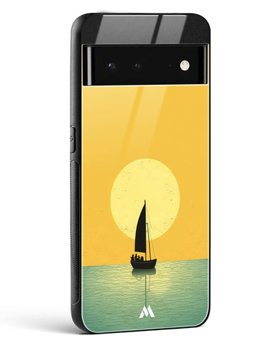 Golden Drift Glass Case Phone Cover (Google)