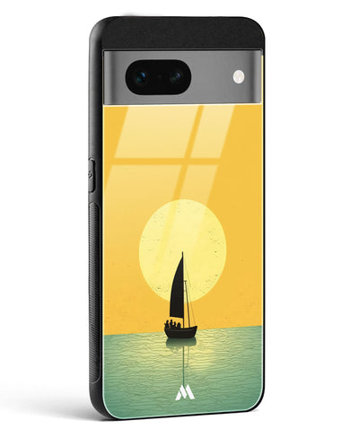 Golden Drift Glass Case Phone Cover (Google)