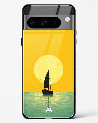 Golden Drift Glass Case Phone Cover (Google)