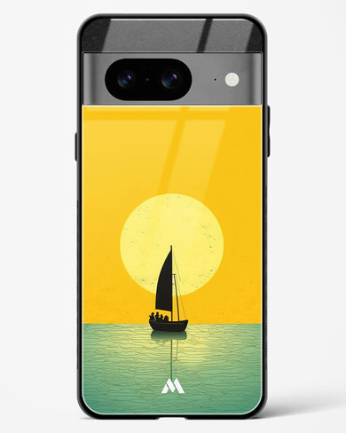 Golden Drift Glass Case Phone Cover (Google)