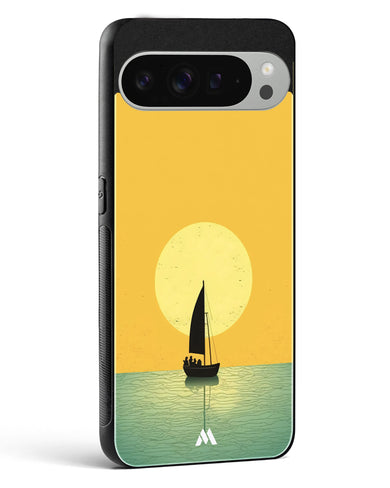 Golden Drift Glass Case Phone Cover (Google)