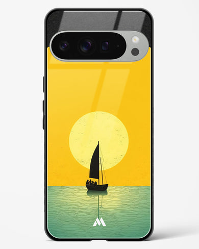 Golden Drift Glass Case Phone Cover (Google)