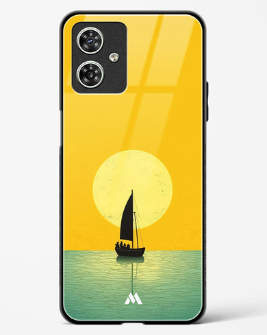 Golden Drift Glass Case Phone Cover (Motorola)