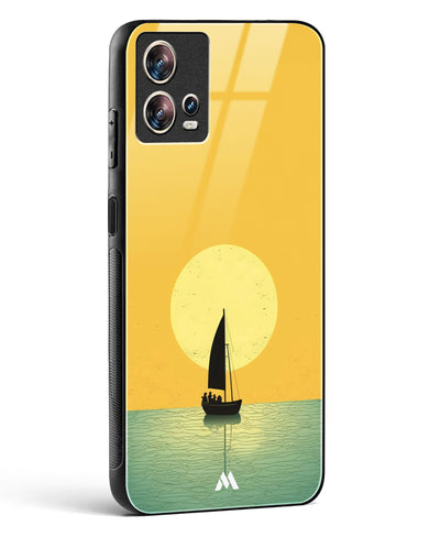 Golden Drift Glass Case Phone Cover (Motorola)
