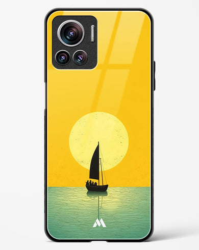 Golden Drift Glass Case Phone Cover (Motorola)