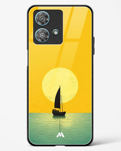 Golden Drift Glass Case Phone Cover (Motorola)