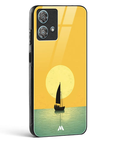 Golden Drift Glass Case Phone Cover (Motorola)