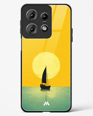 Golden Drift Glass Case Phone Cover (Motorola)