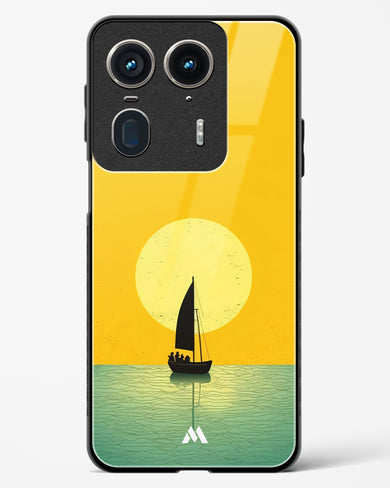 Golden Drift Glass Case Phone Cover (Motorola)