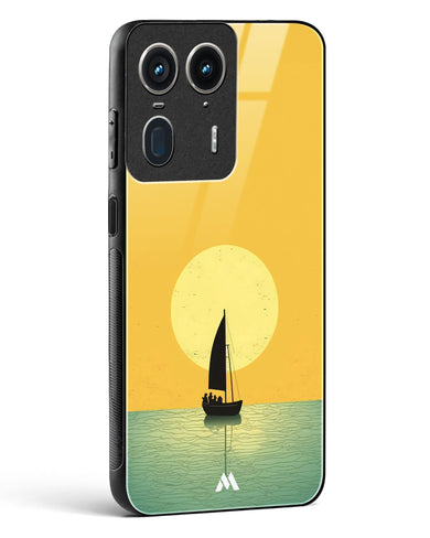 Golden Drift Glass Case Phone Cover (Motorola)