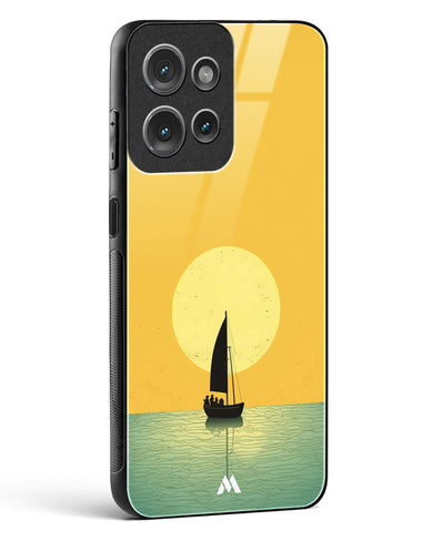 Golden Drift Glass Case Phone Cover (Motorola)