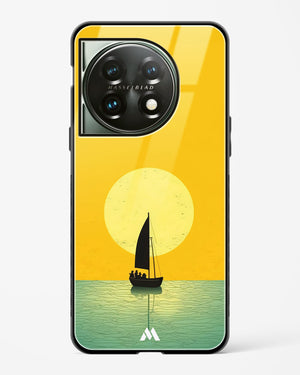 Golden Drift Glass Case Phone Cover (OnePlus)