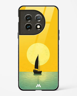 Golden Drift Glass Case Phone Cover (OnePlus)