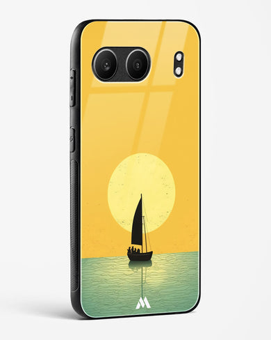 Golden Drift Glass Case Phone Cover (OnePlus)