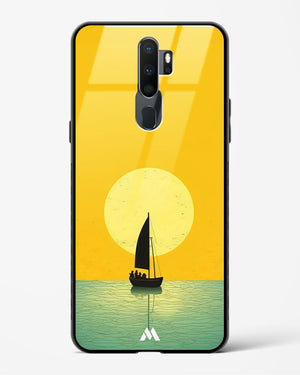 Golden Drift Glass Case Phone Cover (Oppo)