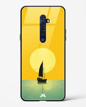 Golden Drift Glass Case Phone Cover (Oppo)