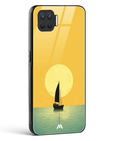 Golden Drift Glass Case Phone Cover (Oppo)