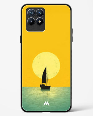 Golden Drift Glass Case Phone Cover (Realme)