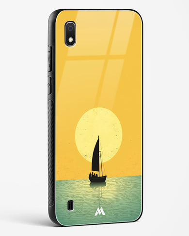 Golden Drift Glass Case Phone Cover (Samsung)