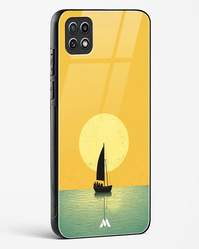 Golden Drift Glass Case Phone Cover (Samsung)