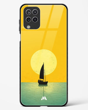 Golden Drift Glass Case Phone Cover (Samsung)