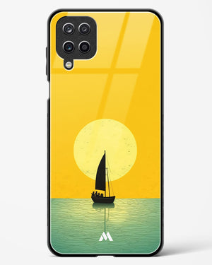 Golden Drift Glass Case Phone Cover (Samsung)