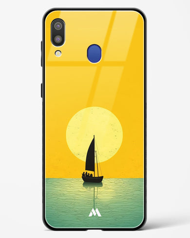 Golden Drift Glass Case Phone Cover (Samsung)