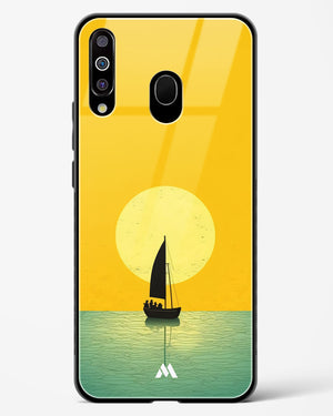 Golden Drift Glass Case Phone Cover (Samsung)