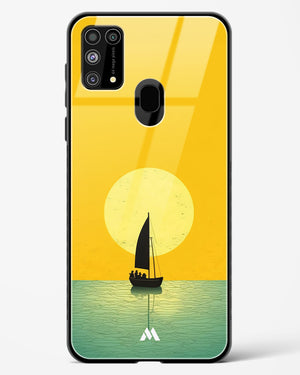 Golden Drift Glass Case Phone Cover (Samsung)